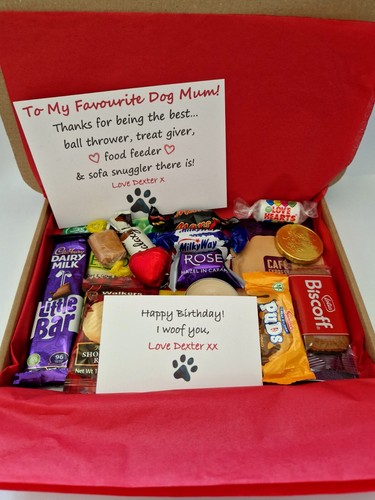 Dog Dad / Dog mum - Hug In A Box Gift Mini Hamper - Letterbox gift from the pet - Picture 2 of 18