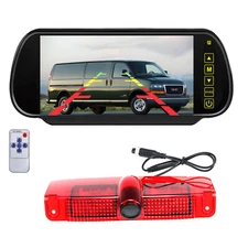Backup Camera for Chevrolet Express Van/GMC Savana Van 2003-2019+ 7" Car Monitor