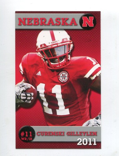 2011 Nebraska Cornhuskers Football Pocket Schedule NBA cards - You Pick 'em - Picture 7 of 20