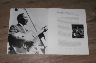 GREAT GUITARISTS Muddy Waters original TWO pages PHOTO + article