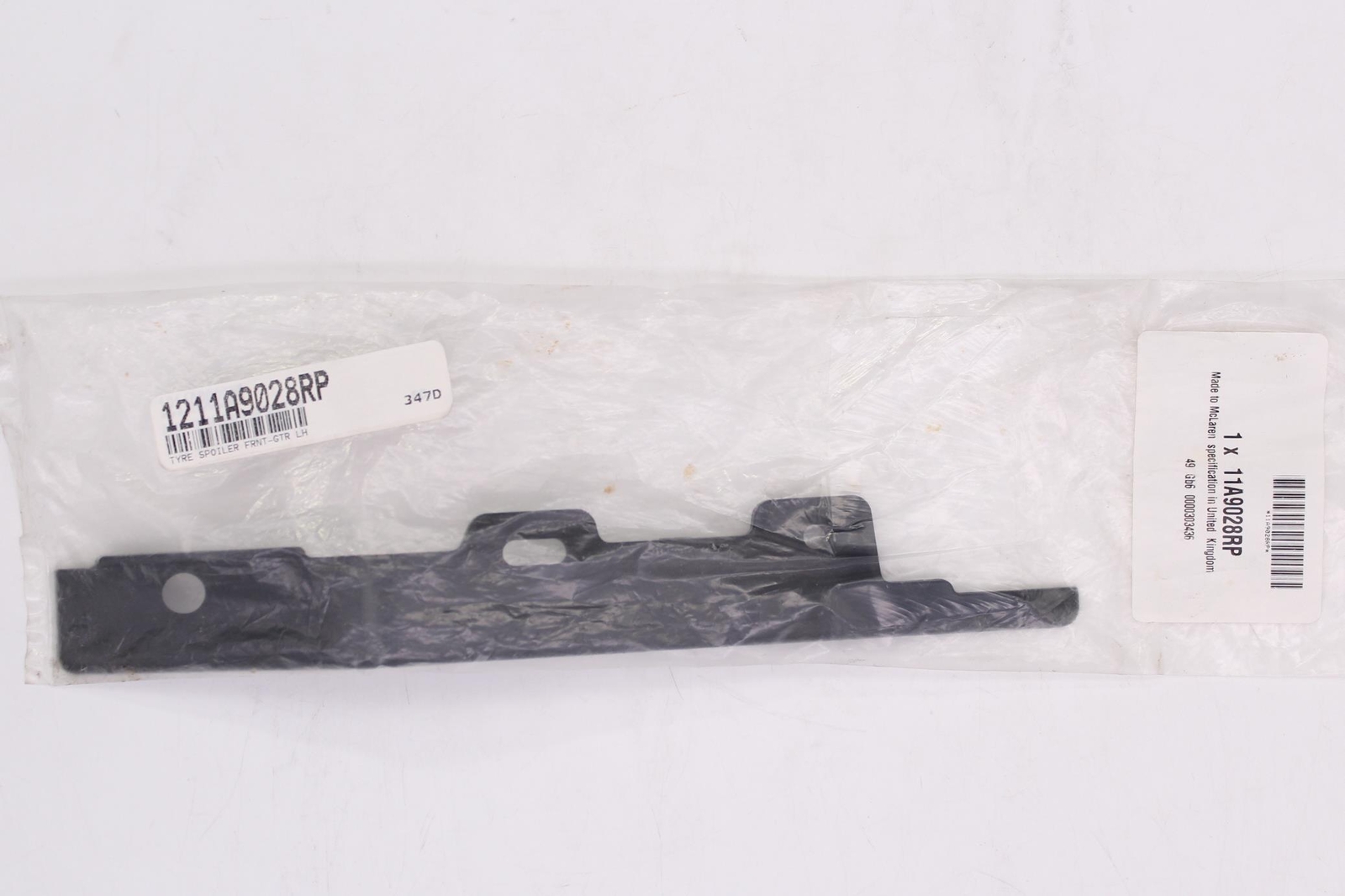 Spoiler Front, Lh Part Number - 11A9028Rp For McLaren