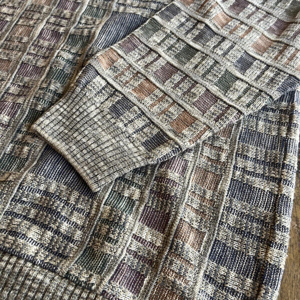 Cotton Traders Sweater * Coogi Bill Cosby Style* Mens XL multicolored Vintage - Image 2 of 4