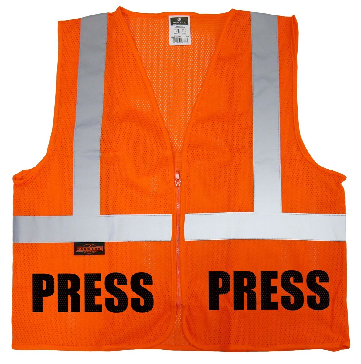 PRESS safety vest, News Reporter vest, Journalist vest, Media vest