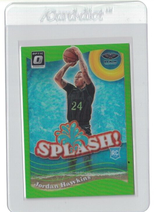 2023-24 Donruss Optic - Jordan Hawkins (RC) - Green Holo Splash Prizm /149