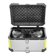 Top Case pour BMW F 750 GS / 700 GS Aluminium Bagtecs XB65 argent