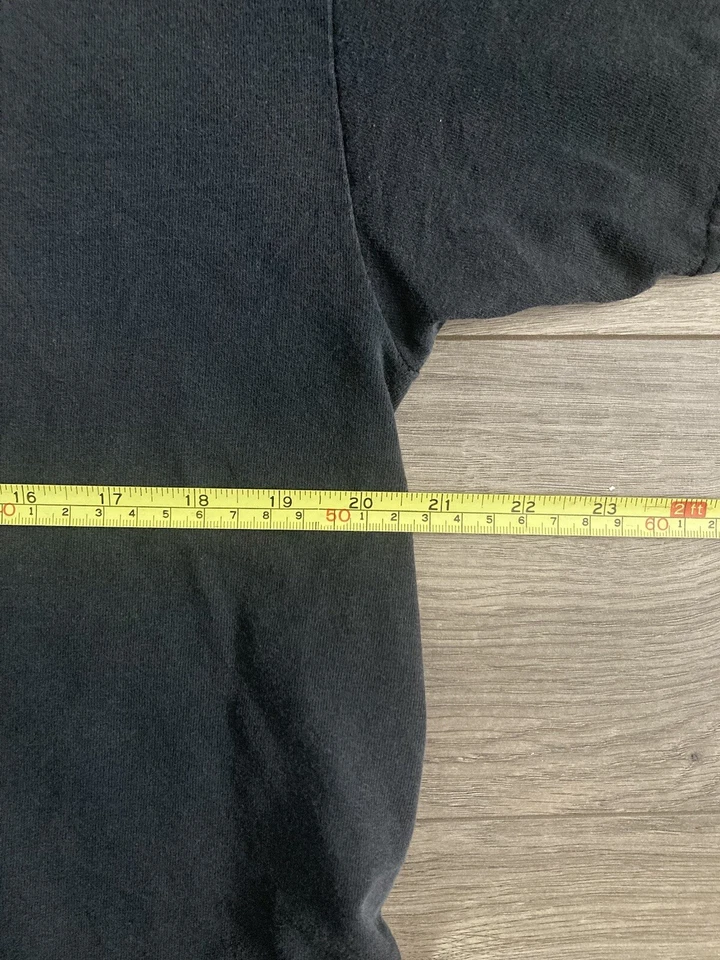 Camiseta De Colección DRAGON Snowboards Grande Desteñida Negra Camiseta Snowboard Y2K Años 90 De Colección Foto 3 de 4