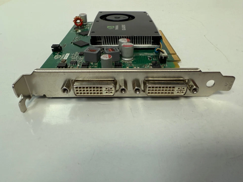 HP 519294-001 508282-001 NVIDIA QUADRO FX 380 PCIE 256MB VIDEO GRAPHICS ADAPTER - Image 2 of 4