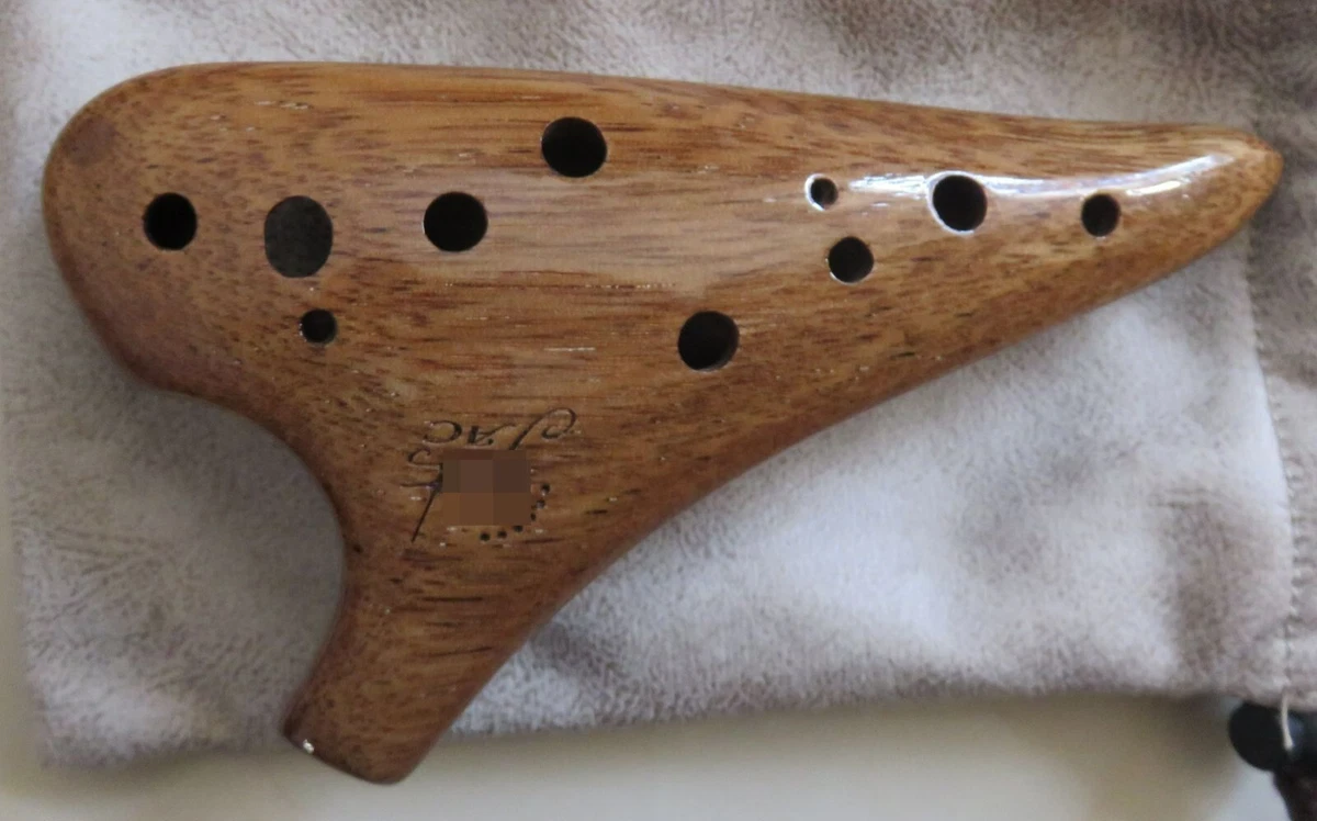 Wooden ocarina cheap for sale