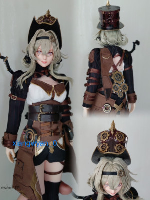 1/6 Valkyrie Cosplay Girl Head Sculpt For 12inch PH TBL JO UD Female Figure Body