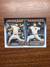 2024 Topps Update Clayton Andrews Josh Maciejewski ROOKIE Combos #US163 Yankees