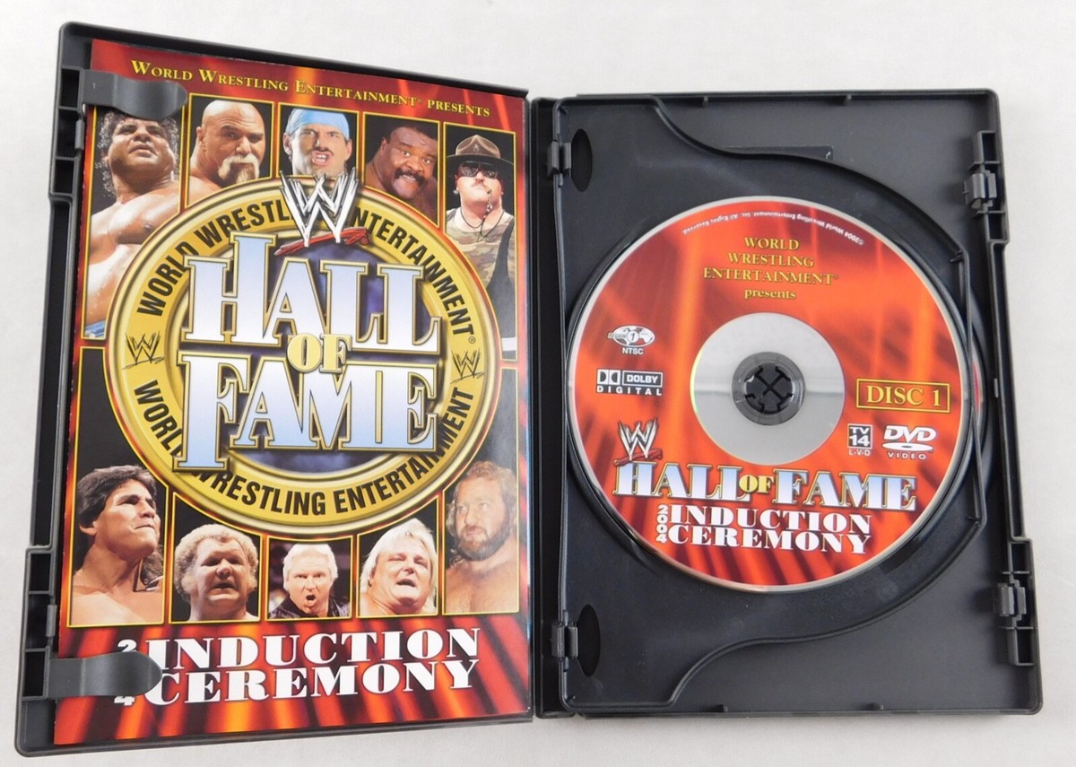 WWE Hall Of Fame HOF 2004 Wrestling DVD 2008 Wrestler WWF Heenan