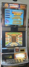 WMS SUPERMARKET SWEEP BB1 DUAL SCREEN SLOT GAME SOFTWARE SET WILLIAMS BLUEBIRD 1