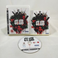 THE CLUB PlayStation 3 PS3 game with manual