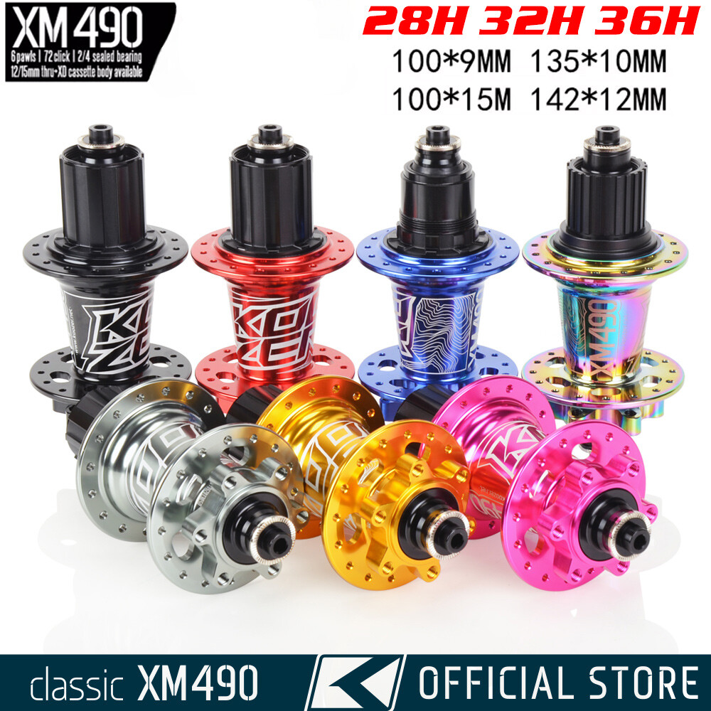 MTB Bicycle Hub 135*10mm 12*142mm 28/36 Holes 6 Bolts HG XD MS 8