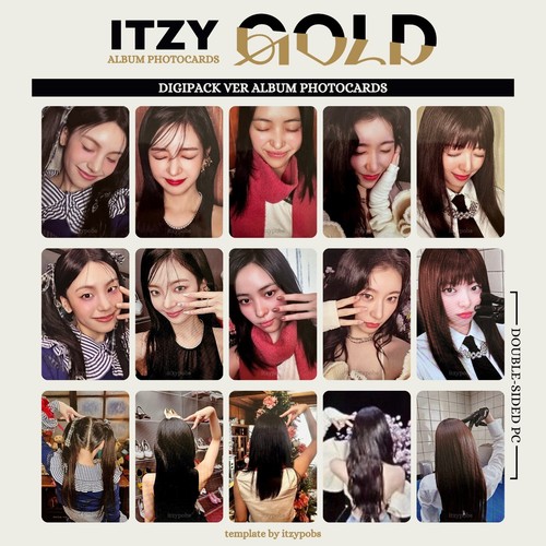 ITZY GOLD ALBUM ALL VERSION STANDARD DIGIPACK NEMO PHONE BOX PHOTOCARD OFFICIAL - Picture 2 of 54