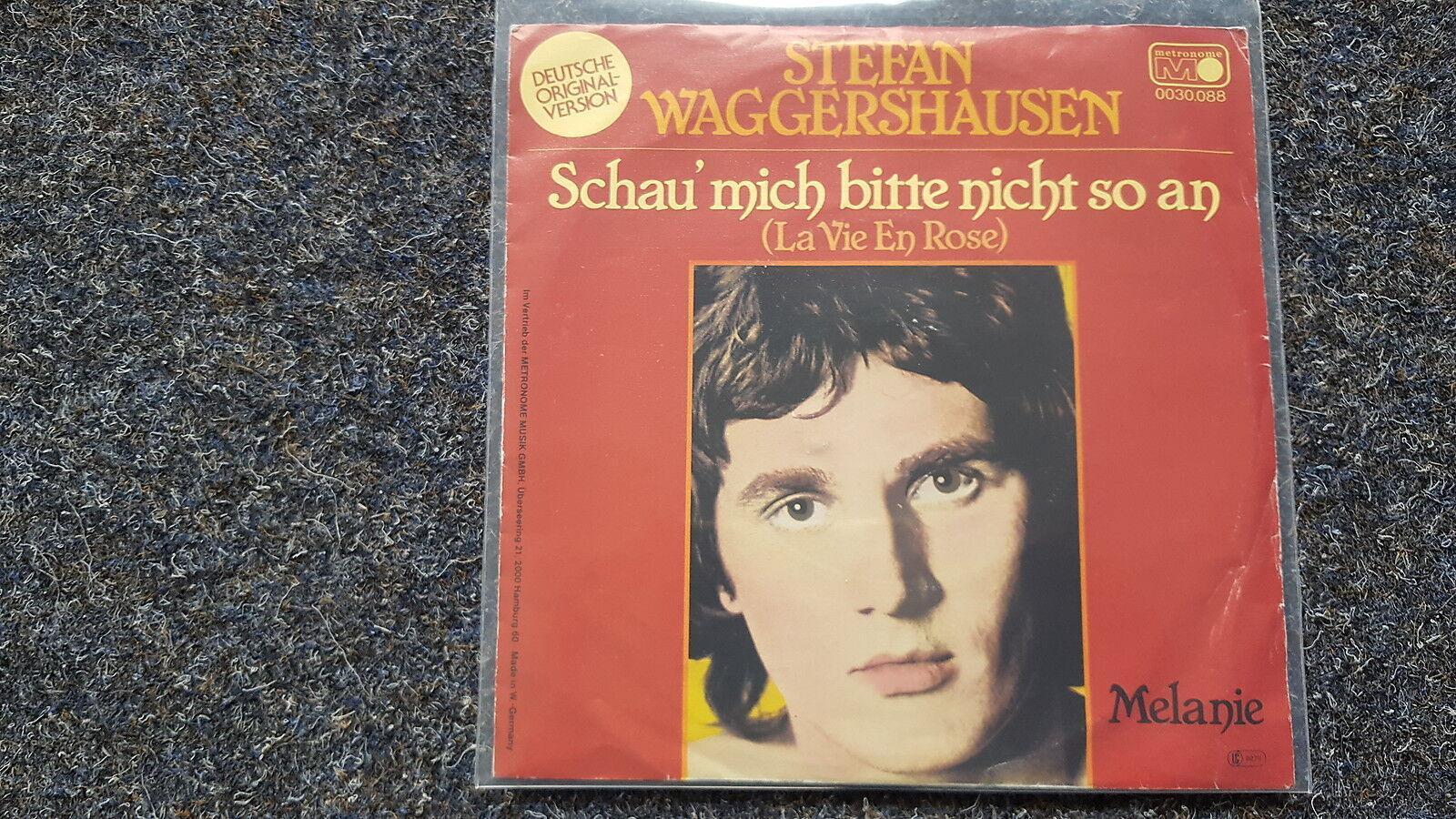 7"" Single Vinyl Stefan Waggershausen - Schau mich bitte nicht so an