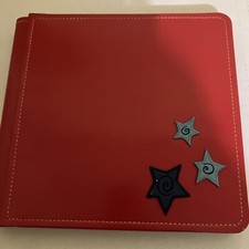 Creative Memories Red Blue Stars Picfolio 8" 8" slight damage