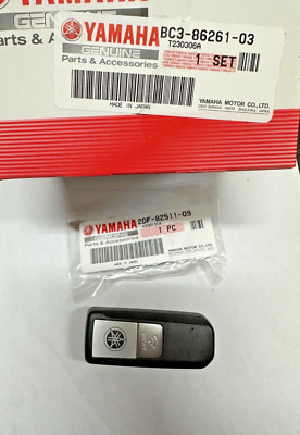 Remote Control Smart Key + Key Original Yamaha Tmax 530 560 From 2017 A 2021