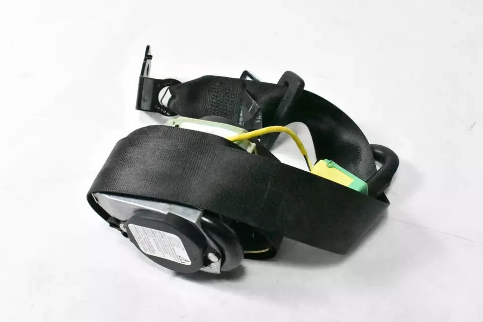 06-12 Bentley Continental Flying Spur Rear Right Side Seat Belt Black OEM