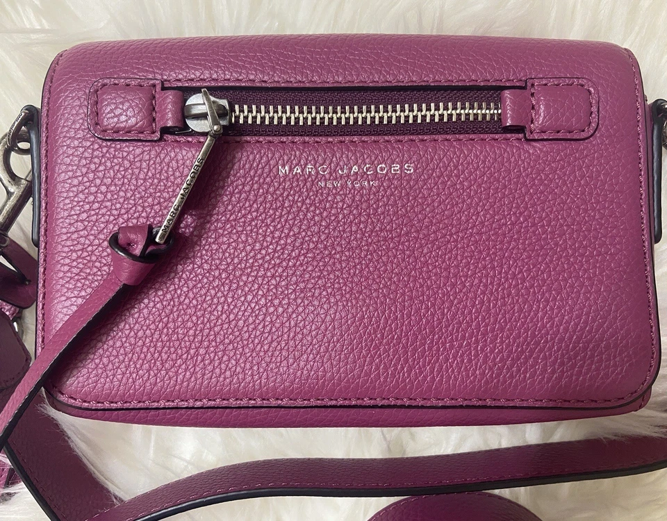 Auténtica Bandolera MARC JACOBS Recruit M0008896 Cuero Púrpura - Bolso de Hombro Foto 2 de 4