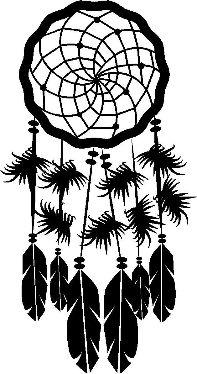 DREAMCATCHER American Native dream catcher tribal Indian CAR DECAL