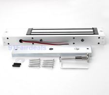 Maglock 280KG 600lbs 12V 24V Electric Magnetic Lock Gate System Access Control