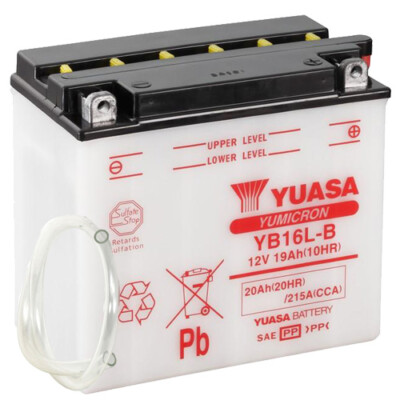 Batterie für Kawasaki Z 1000 ST KZT00E 1980 YUASA YB16L-B offen, trocken