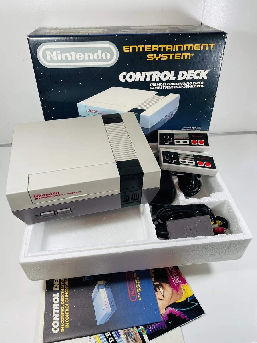 Nintendo entertainment system control sales deck