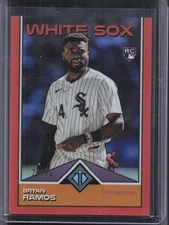 2024 Topps Transcendent #99 Bryan Ramos Chrome Orange Refractor #/25 RC