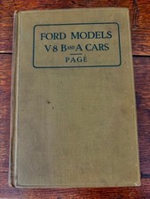 Ford Models V-8 B And A Cars Victor Page 1935 Norman W Henley Publ. Hardcover Ford Models V-8 B And A Cars Victor Page 1935 Norman W Henley Publ. Hardcover
