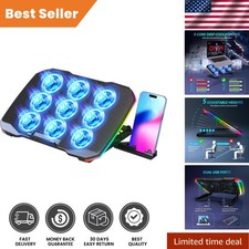 Versatile Laptop Cooling Stand for 12-17 Inch Laptops - 5 Adjustable Heights