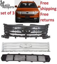 Bumper Grille Header Panel Grille 2007-10 FORD EDGE 3.5L V6 Grille Reinforcement