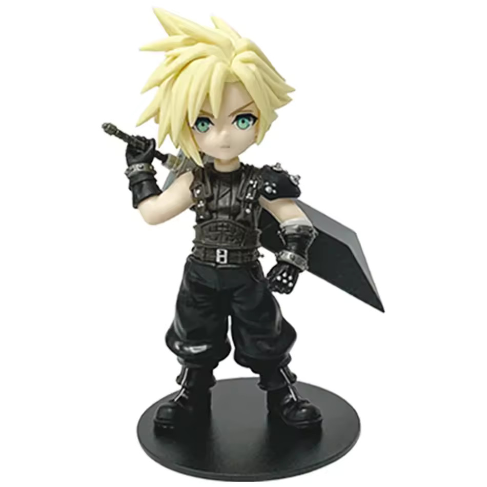 Cloud Strife Figure Final Fantasy VII Remake Anime PVC 11-12CM Collectible