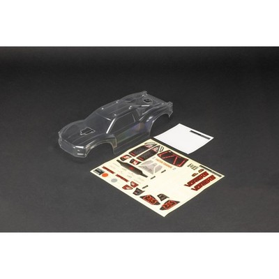 arrma VORTEKS 4x4 getrimmter Korpus, transparent