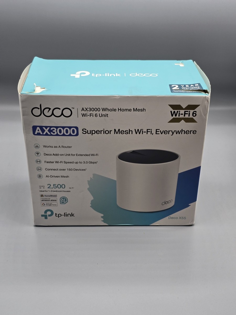 TP-Link Deco AX3000 メッシュWi-Fi 6ルーター 【公式通販】