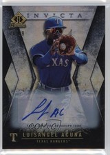 2021 Bowman Draft Invicta /99 Luisangel Acuna Acuña #BI-15 Auto 9l6