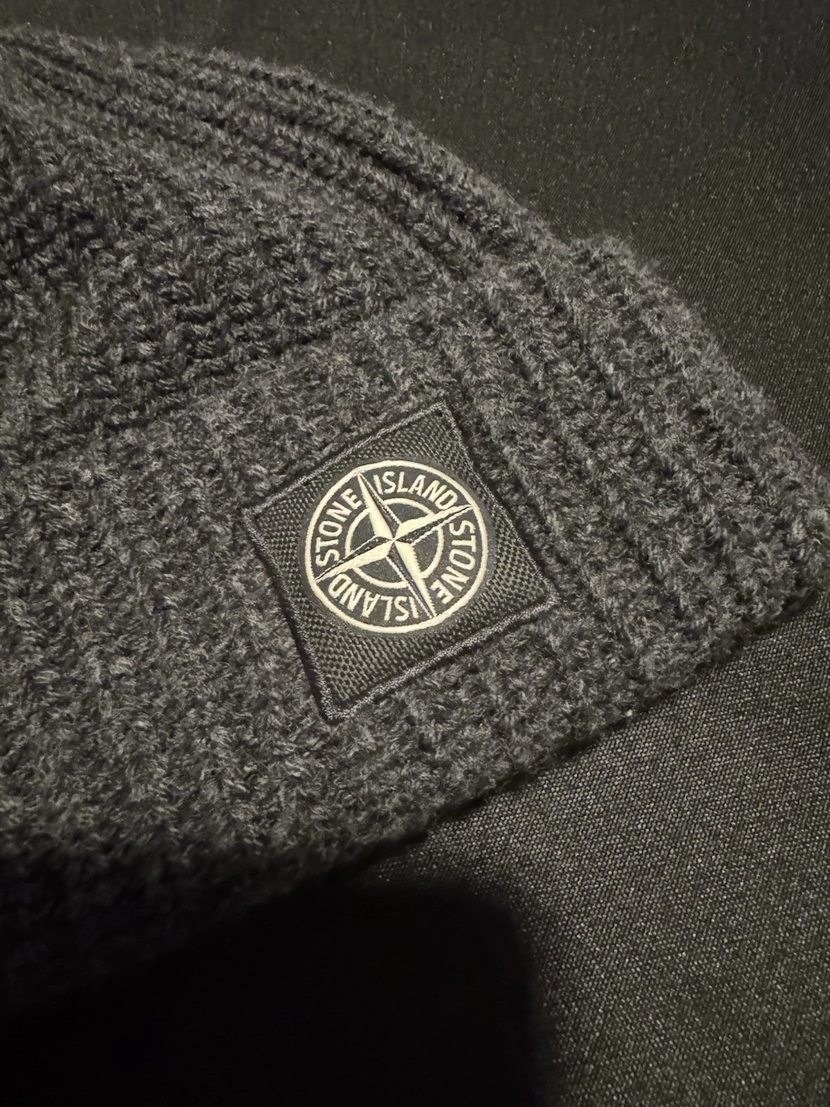 Stone Island Beanie Hat Unisex Winter Knit Cuffed Cap – Streetwear Style Icon