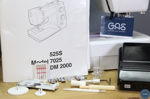 Serviced Robust Janome 525S Reliable Sewing Machine + Warranty - Picture 3 of 9