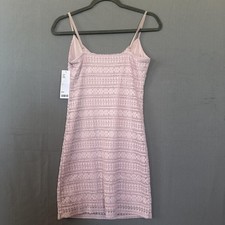 Urban Outfitters Dress Womens Small Lavender Lace Bodycon Mini Strappy Slip