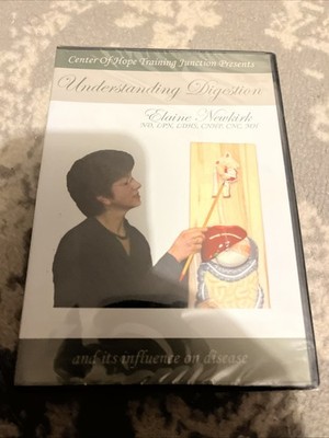 Understanding Digestion DVD New Sealed Elaine Newkirk Center Of Hope Training