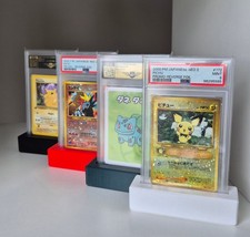 Grading-Kartenhalter "3er-Set" Pokemon/Yugioh - TCGs/Kartenständer für PSA usw.