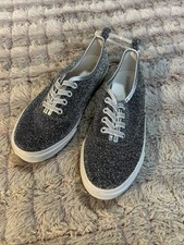 Old Navy Glitter Silver Sneakers Size 3