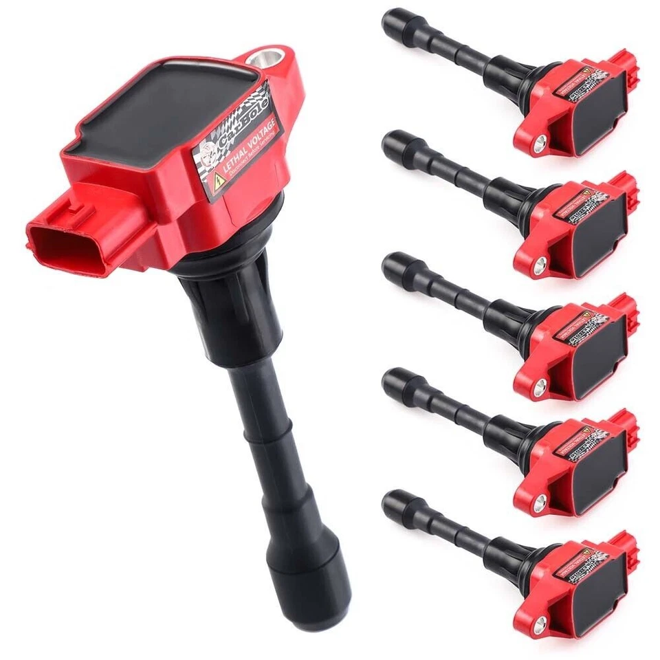 6x Iridium Spark Plug and 6x Ignition Coil Pack For Nissan Infiniti Maxima - Image 3 of 4