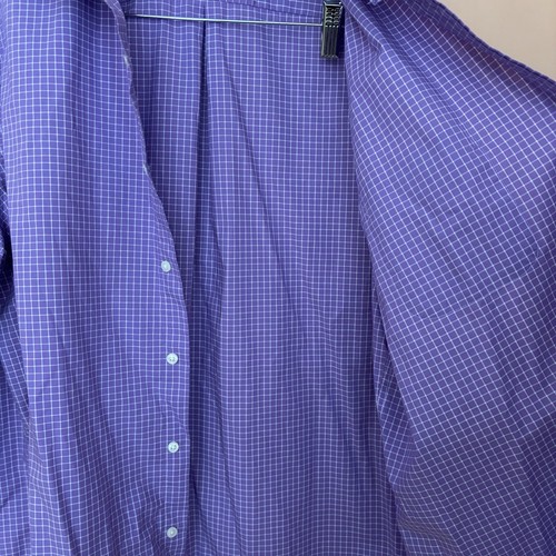 Lauren Ralph Lauren Men’s Shirt Purple Plaid XL 34/35 - Bild 5 von 15