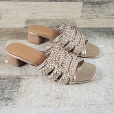 Sandali donna Salt + Umber Riviera intrecciati slide taglia 10