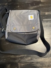 Carhartt Crossbody Snap Bag 9''x 11'' x 2.5" Men's Women's Boy's Waterproof Grey