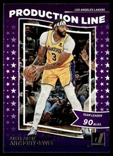 2022-23 Donruss Production Line Press Proof Purple Anthony Davis Los Angeles