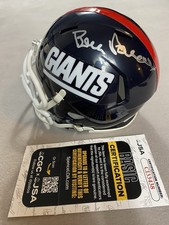 NEW YORK GIANTS- BILL PARCELLS AUTOGRAPH RIDDELL MINI HELMET JSA CI33438