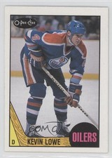 1987-88 O-Pee-Chee Kevin Lowe #200 HOF 6be