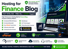 Hosting for Finance Blog - Lightning-Fast SSD Free SSL Only 15.99/Year
